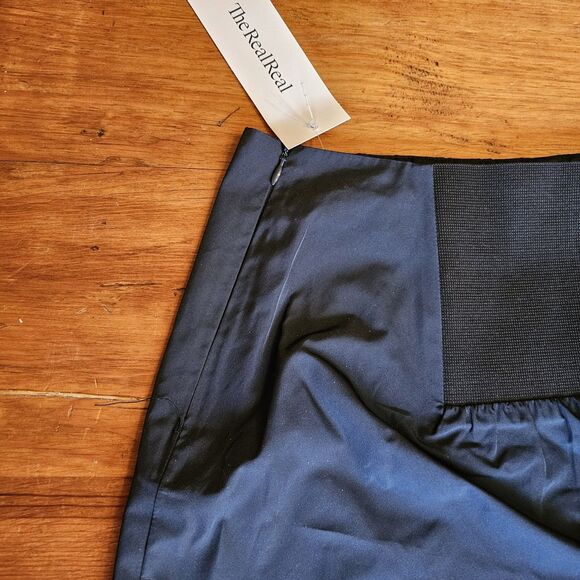 Yigal Azrouel Black Mini Skirt Size 24 Designer Expensive Classic - Picture 3 of 4